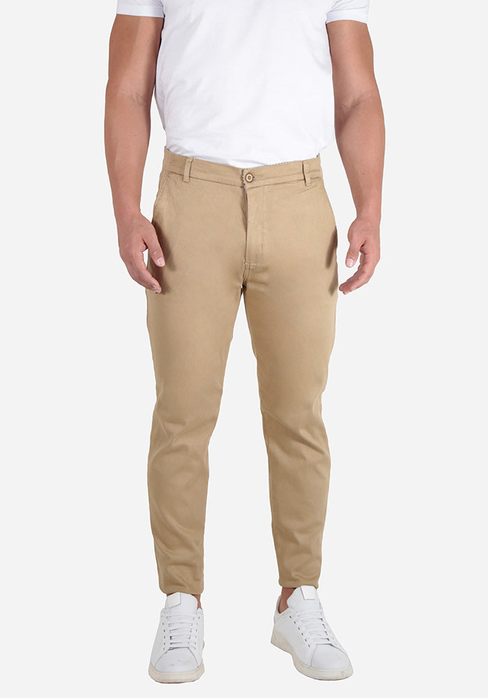 Calça Alfaiataria Sarja Premium Slim Com Elastano