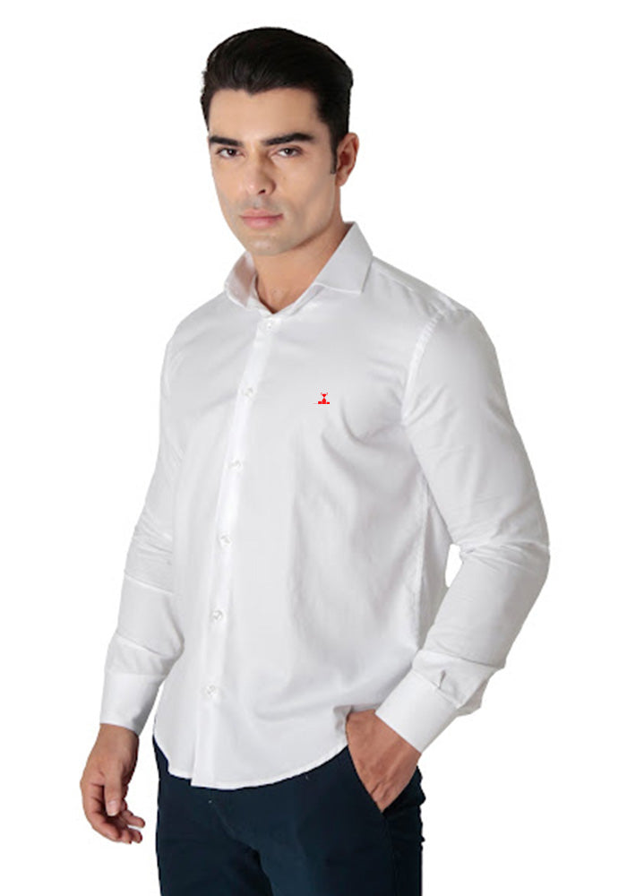 Camisa Oxford Pima Algodão Fio 80 Manga Longa Slim Fit